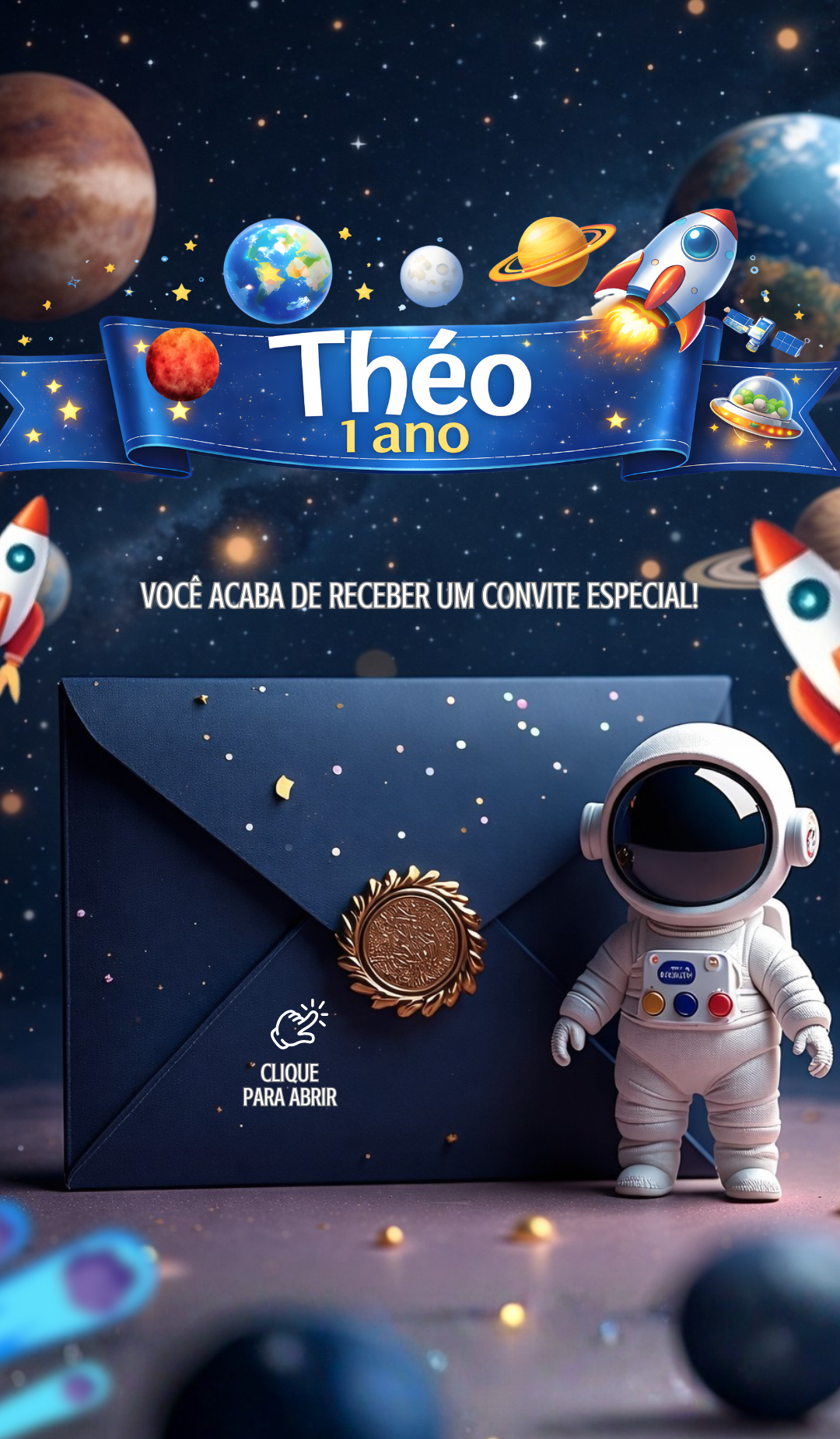 Capa do convite
