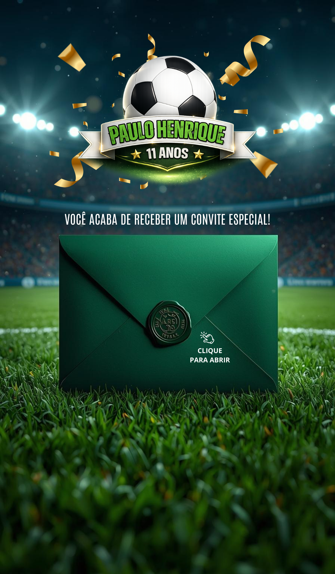 Capa do convite