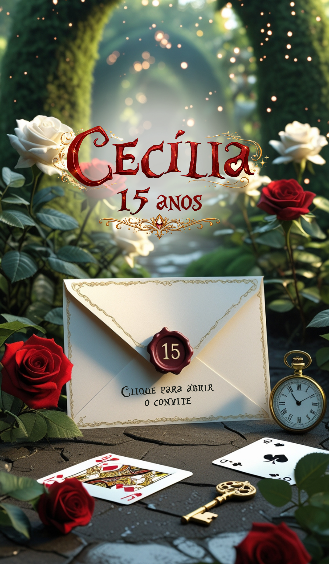 Capa do convite