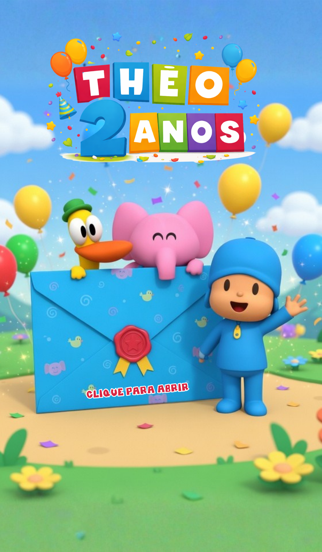Capa do convite